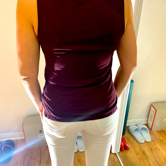 H&M blouse- plum - Picture 5 of 5